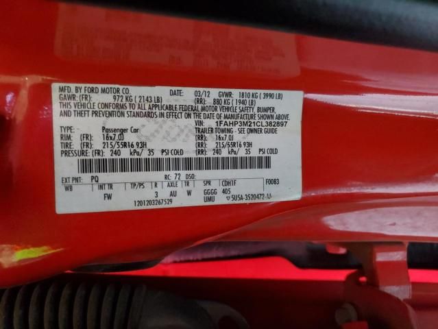 2012 Ford Focus SEL