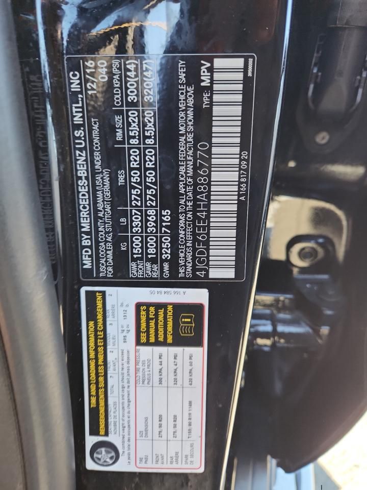 2017 Mercedes-Benz Gls 450 4matic