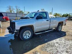 Salvage trucks for sale at Lansing, MI auction: 2017 Chevrolet Silverado C1500