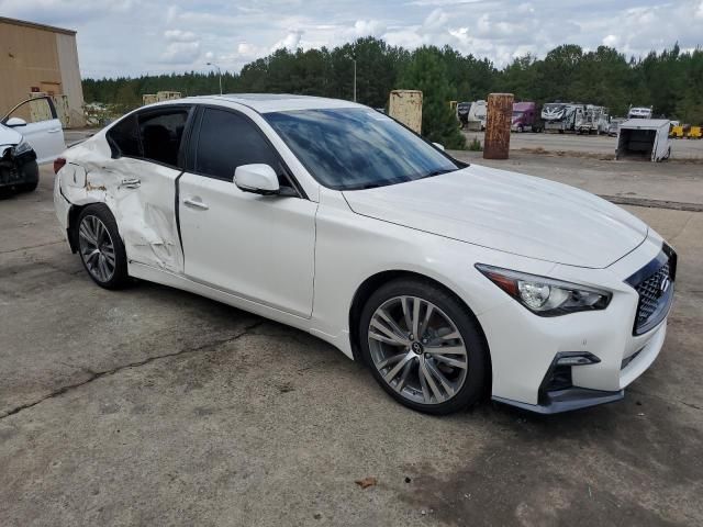 2022 Infiniti Q50 Sensory