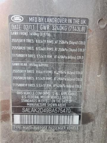 2011 Land Rover LR4 HSE Luxury