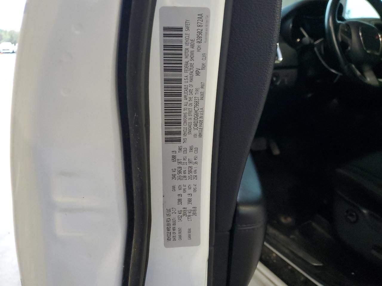 2017 Dodge Durango gt