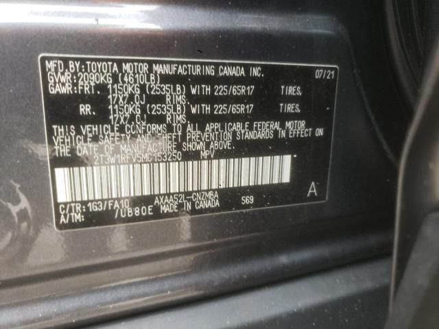 2021 Toyota Rav4 xle