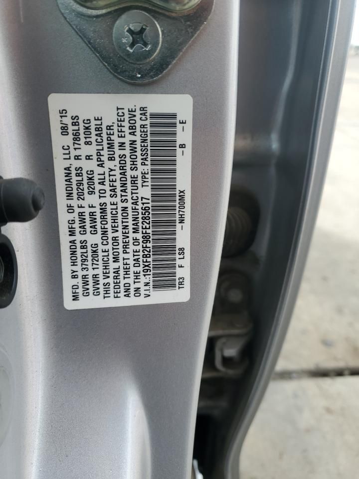 2015 Honda Civic exl