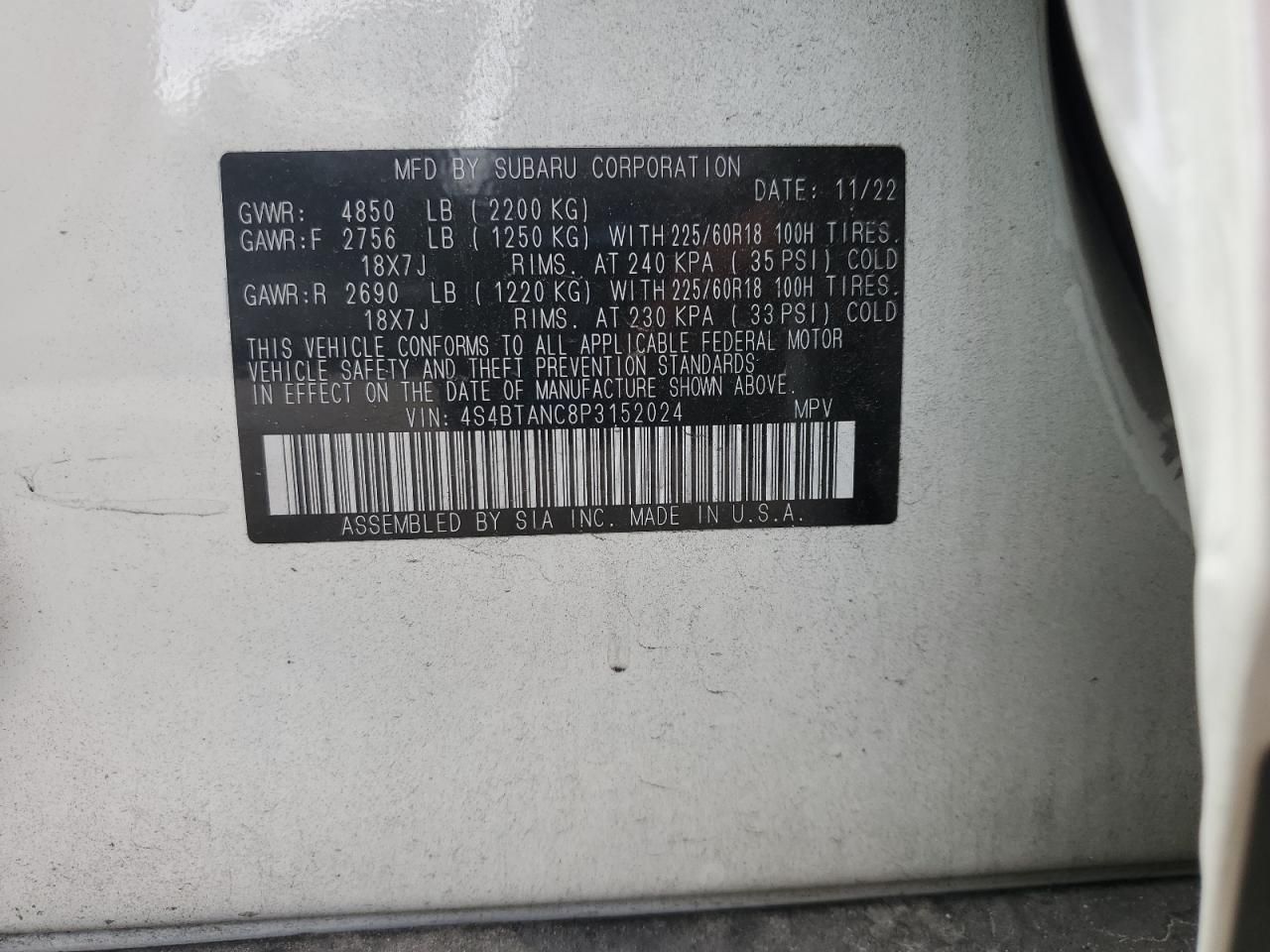 2023 Subaru Outback Limited