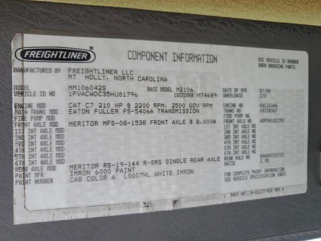 2005 Freightliner Business Class M2 BOX Truck