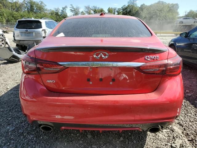 2018 Infiniti Q50 RED Sport 400