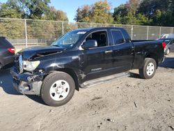 Salvage cars for sale from Copart Waldorf, MD: 2012 Toyota Tundra Double cab SR5