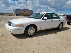 Ford salvage cars for sale: 2003 Ford Crown Victoria LX