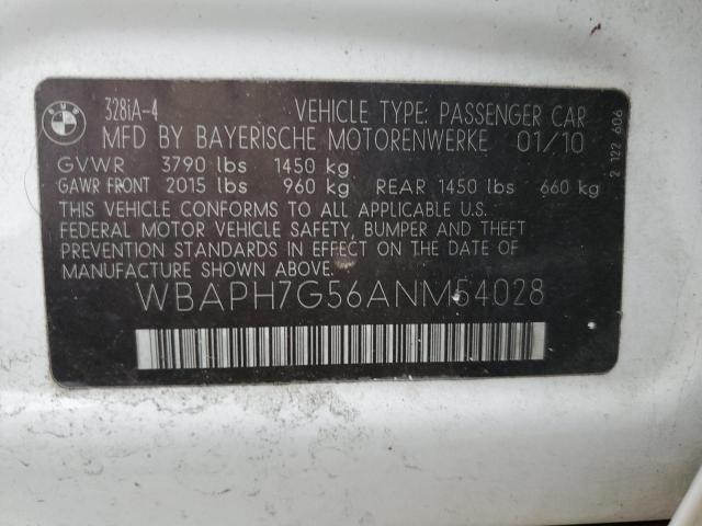 2010 BMW 328 i
