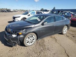 Vehiculos salvage en venta de Copart Woodhaven, MI: 2018 Chevrolet Malibu LT