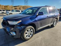 Toyota Highlander Base salvage cars for sale: 2012 Toyota Highlander Base