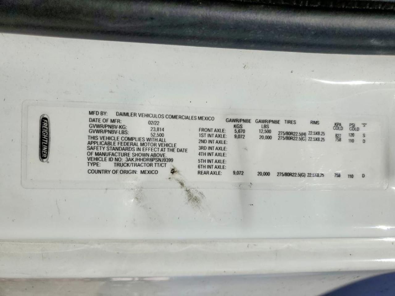 2023 Freightliner Cascadia 126 Semi Truck