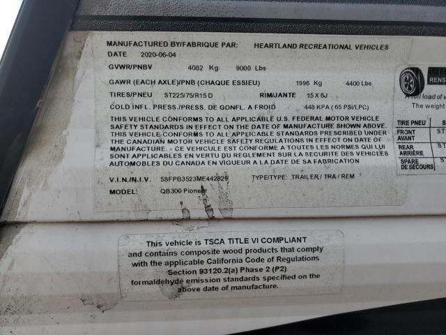 2021 Hrld 2021 Heartland Pioneer Camper