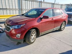 Chevrolet Equinox salvage cars for sale: 2018 Chevrolet Equinox LT