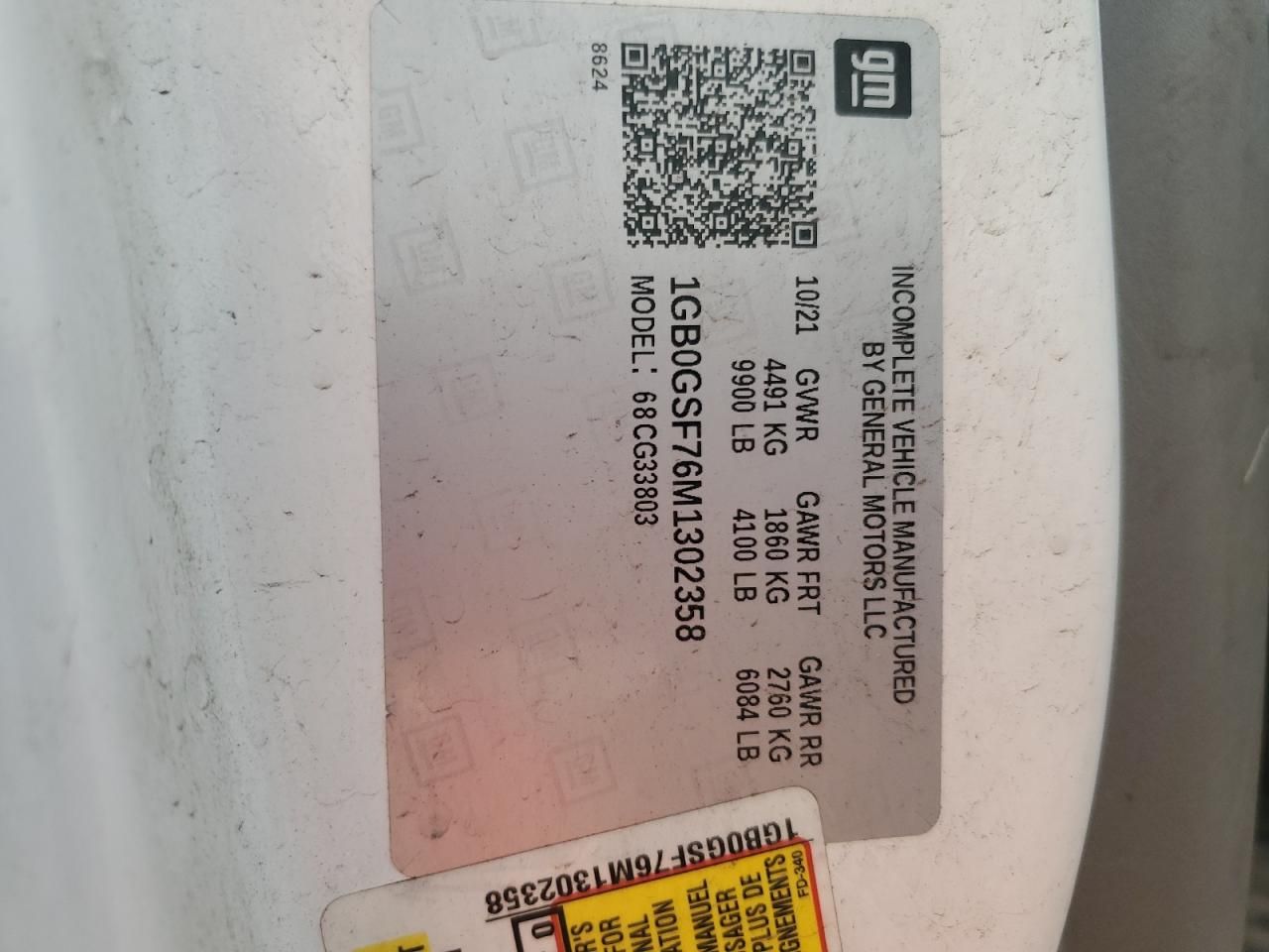 2021 Chevrolet Express G3500