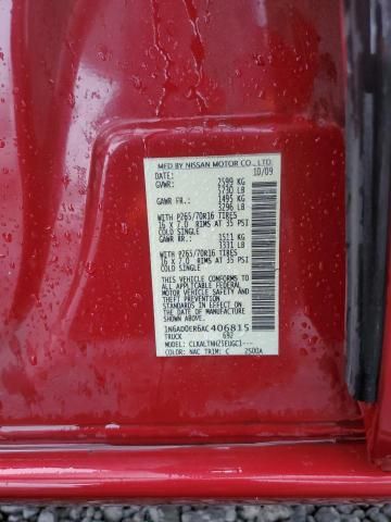 2010 Nissan Frontier Crew Cab SE