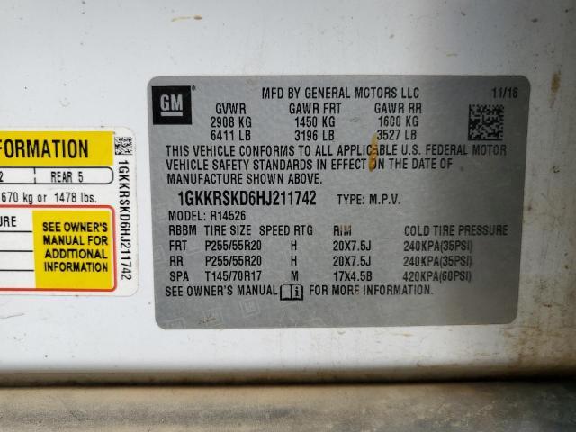 2017 GMC Acadia Limited Slt-2