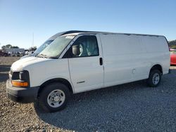 Chevrolet salvage cars for sale: 2004 Chevrolet Express G2500