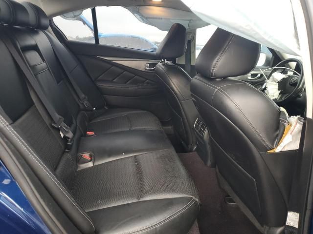 2016 Infiniti Q50 red Sport 400