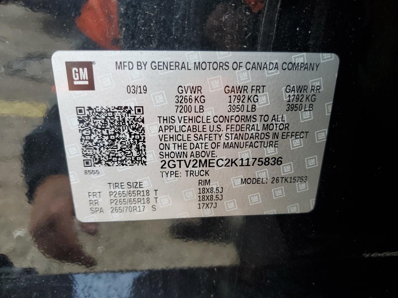 2019 GMC Sierra Limited K1500 sle