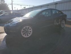Tesla Model 3 salvage cars for sale: 2022 Tesla Model 3