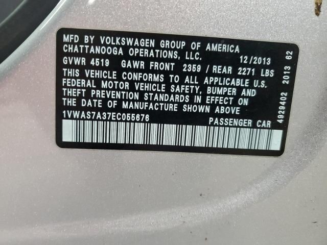 2014 Volkswagen Passat S
