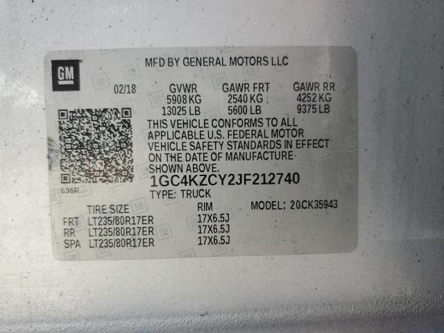 2018 Chevrolet Silverado 3500HD Utility / Servicetruck