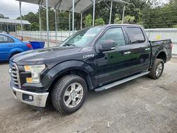 Salvage trucks for sale at Savannah, GA auction: 2015 Ford F150 Supercrew