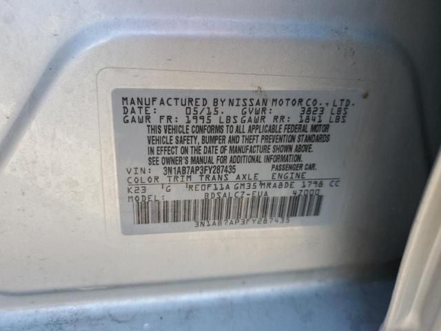 2015 Nissan Sentra S