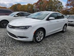 Salvage cars for sale from Copart North Billerica, MA: 2016 Chrysler 200 Limited