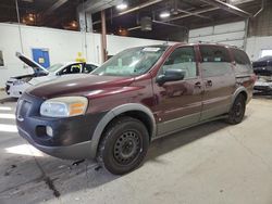 Pontiac salvage cars for sale: 2008 Pontiac Montana SV6