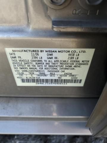 2007 Nissan Altima 3.5SE