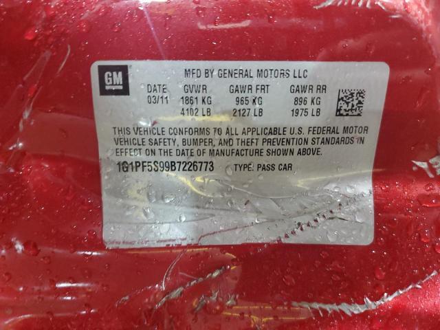 2011 Chevrolet Cruze lt