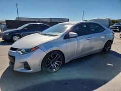 Salvage cars for sale from Copart Orlando, FL: 2015 Toyota Corolla l