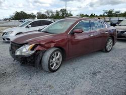 Vehiculos salvage en venta de Copart Riverview, FL: 2013 Nissan Maxima s
