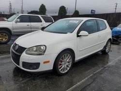 Volkswagen GTI salvage cars for sale: 2006 Volkswagen New GTI