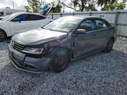 Volkswagen salvage cars for sale: 2017 Volkswagen Jetta s