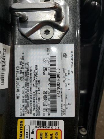 2017 Ford Fusion se Hybrid