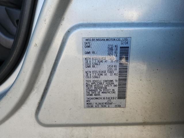 2015 Nissan Pathfinder S