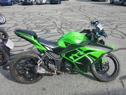 Salvage motorcycles for sale at Exeter, RI auction: 2014 Kawasaki EX300 B