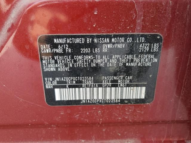 2012 Nissan Leaf SV