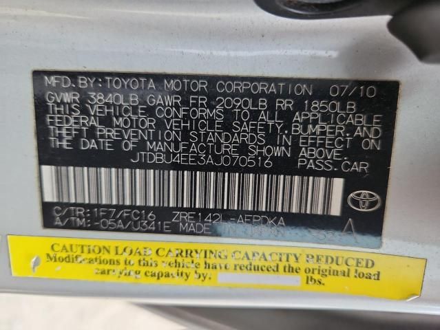 2010 Toyota Corolla Base