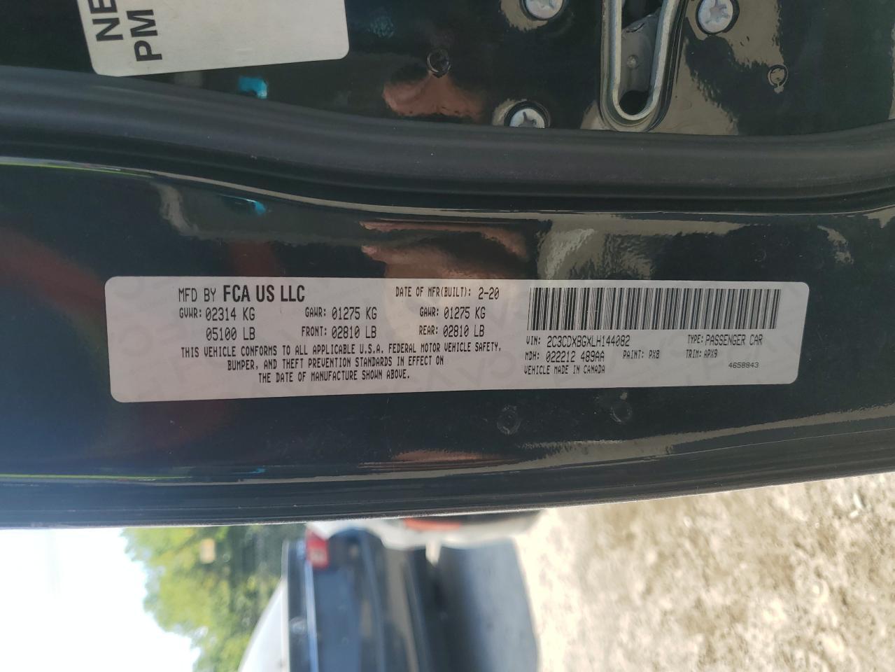 2020 Dodge Charger sxt