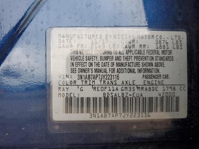 2018 Nissan Sentra S