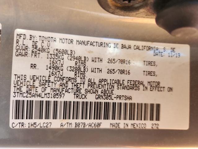 2020 Toyota Tacoma Double cab