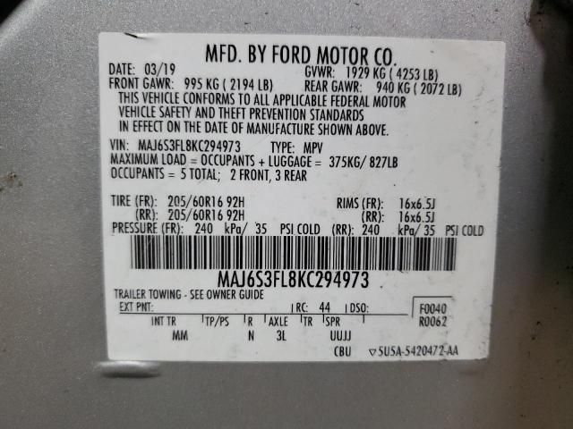 2019 Ford Ecosport S