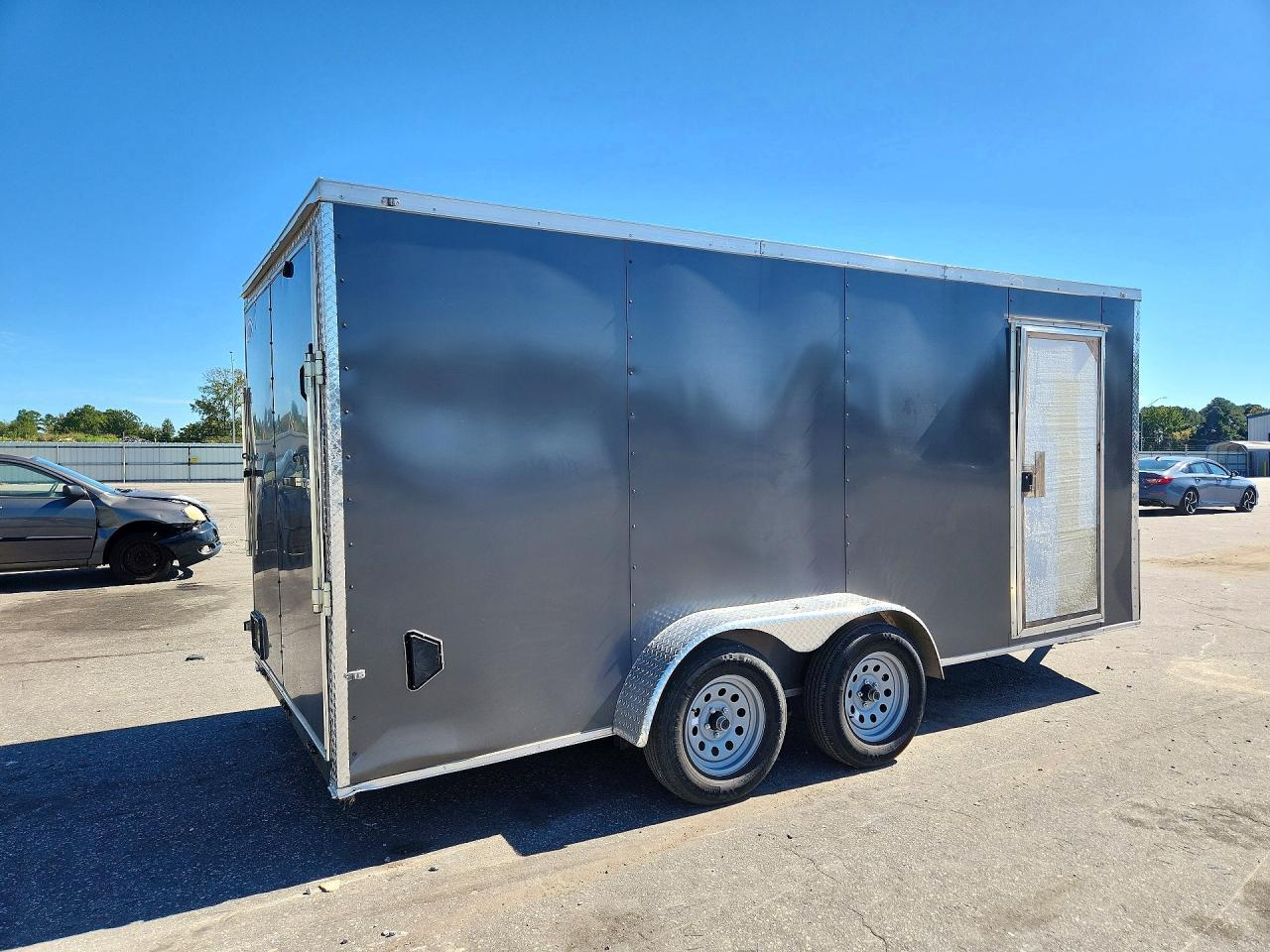 2026 J & C 7X16TA Enclosed Cargo Trailer
