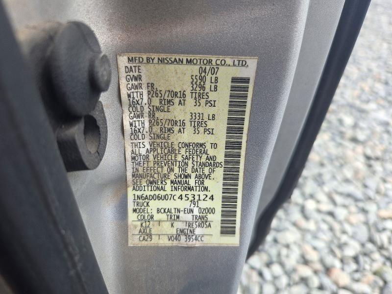 2007 Nissan Frontier SE