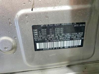2016 Subaru Legacy 3.6r Limited
